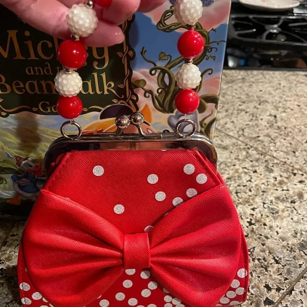 Mickey and the Beanstalk Game Vintage Minnie Girls Purse